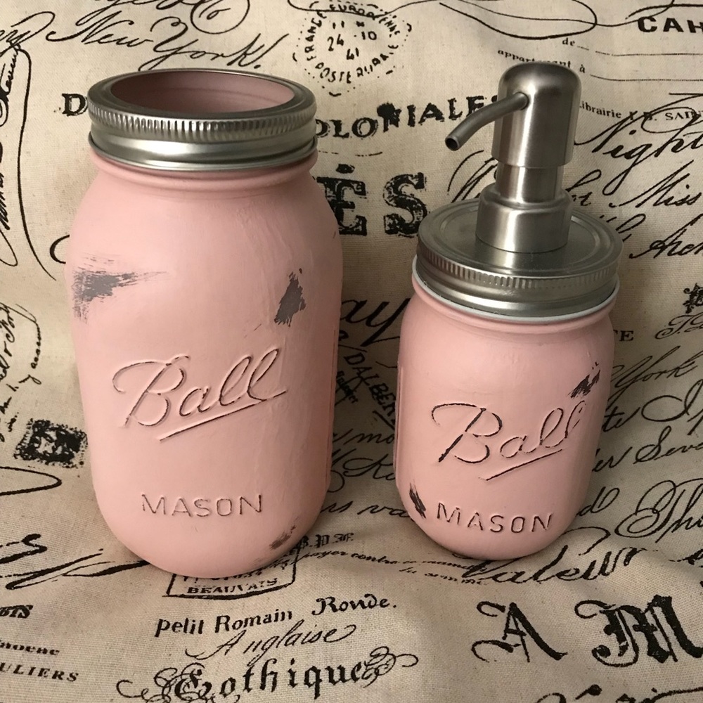 Mason Jar Accessory Set